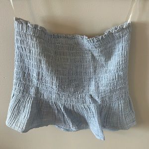 Baby Blue Tube Top